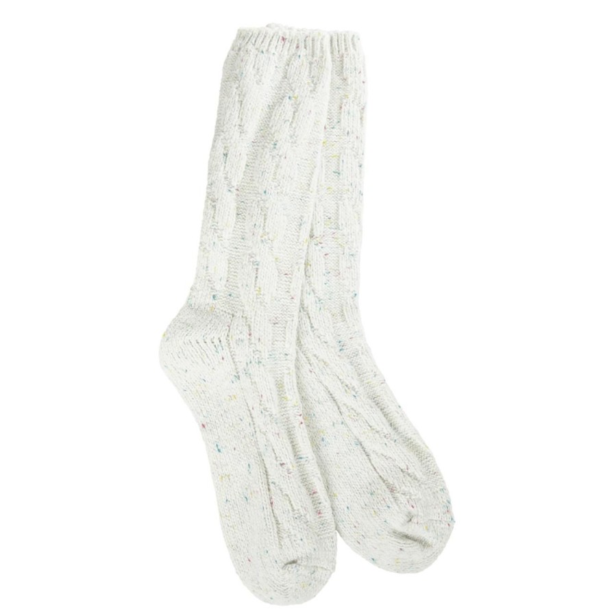 Lifestyle Perch Home | World'S Softest® Ragg Cable Crew Socks