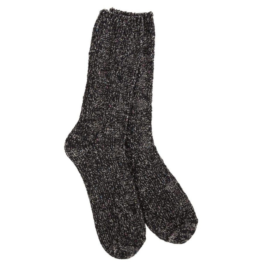 Lifestyle Perch Home | World'S Softest® Ragg Cable Crew Socks