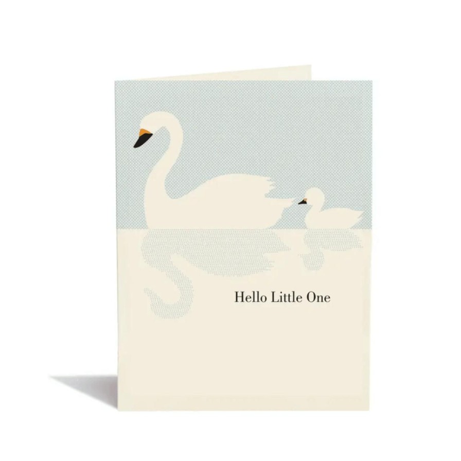 Stationery & Gifts Perch Home | Baby Swan Card