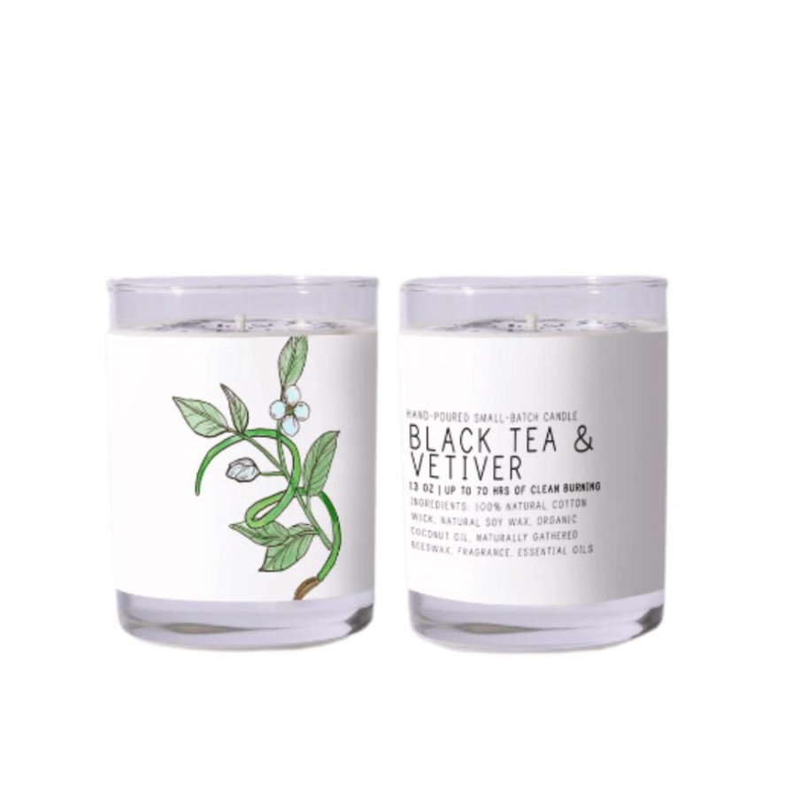 Home & Living Perch Home | Black Tea Vetiver Candle