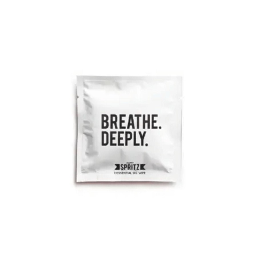 Lifestyle Perch Home | Breathe Deeply Essential Oil Towelette