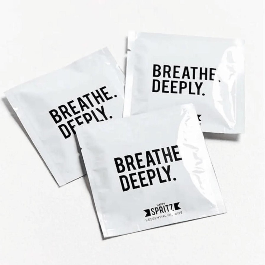 Lifestyle Perch Home | Breathe Deeply Essential Oil Towelette