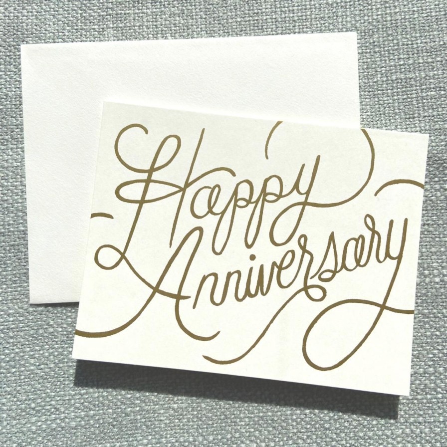 Stationery & Gifts Perch Home | Anniversary Calligraphy Card