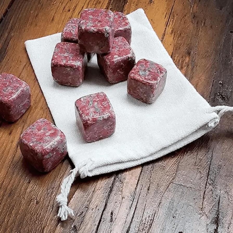 Home & Living Perch Home | Red Granite Whiskey Stones