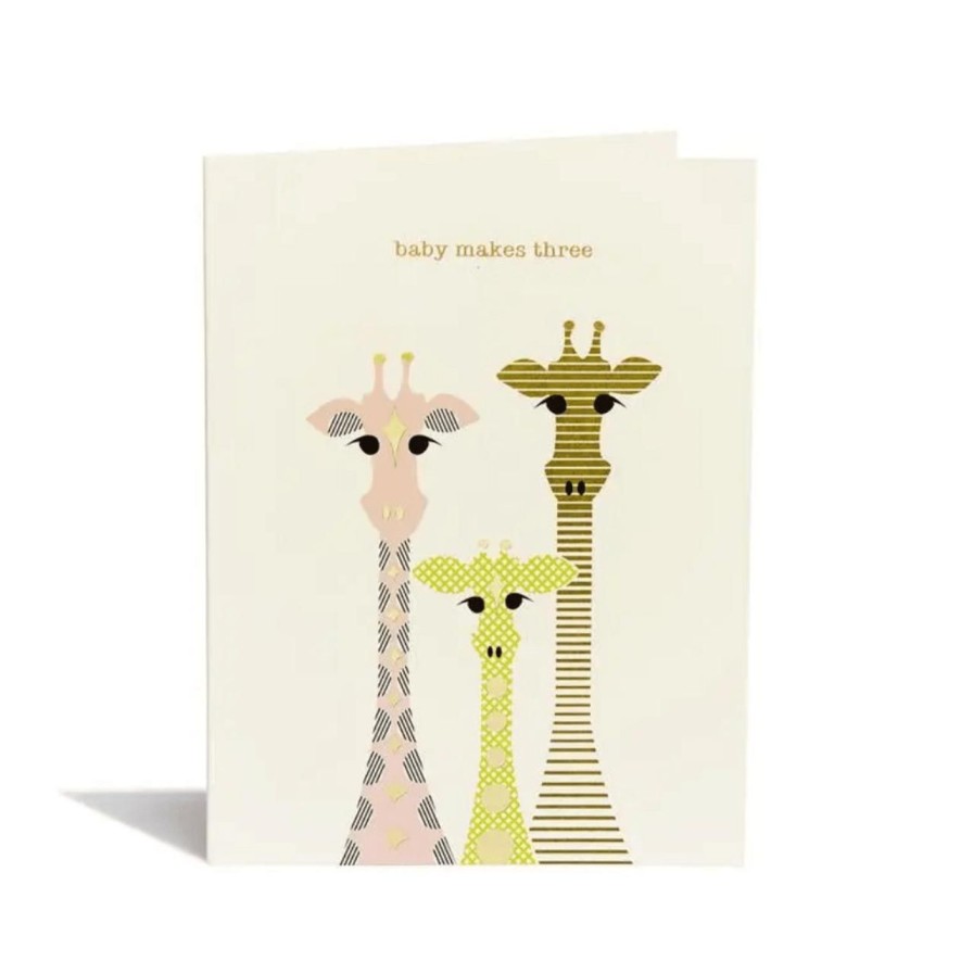 Stationery & Gifts Perch Home | Baby Giraffe Card