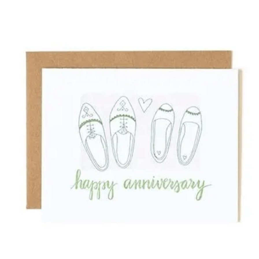 Stationery & Gifts Perch Home | Anniversary Shoes Card