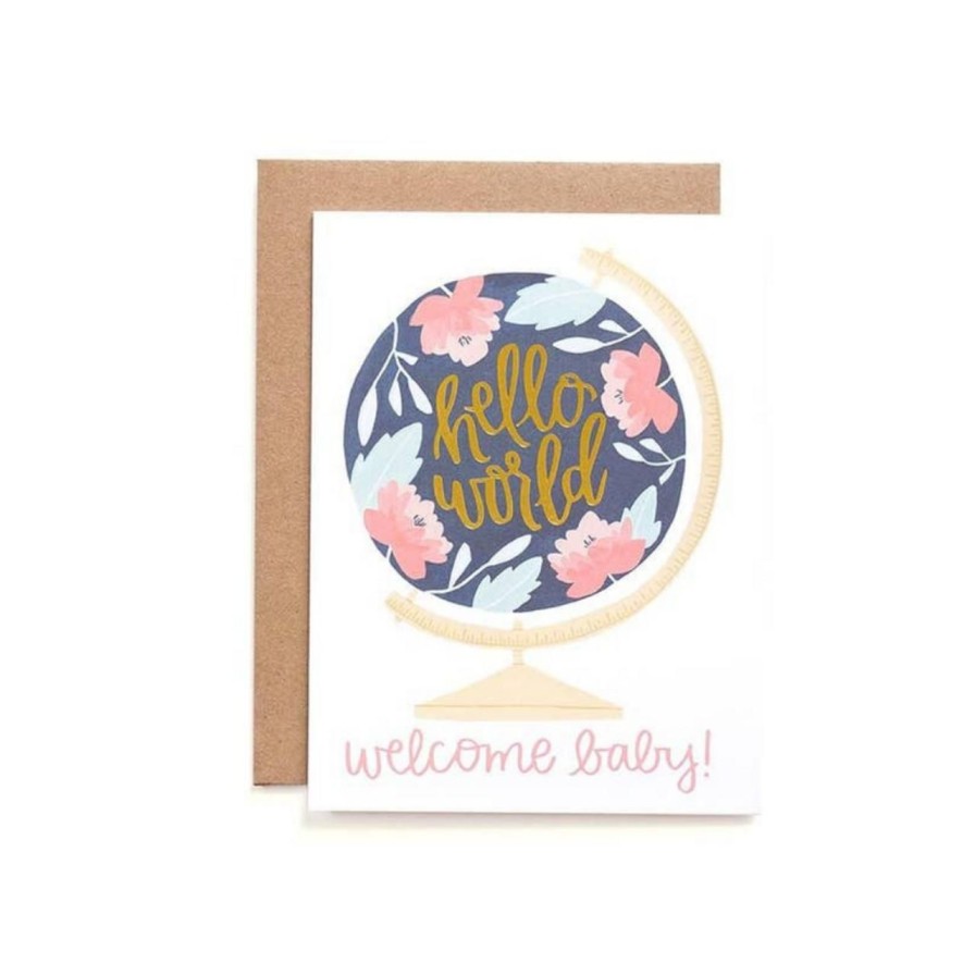 Stationery & Gifts Perch Home | Globe Baby Card