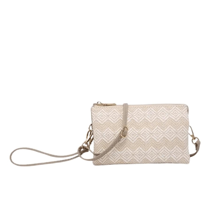 Lifestyle Perch Home | Riley Woven Diamond Crossbody Bag