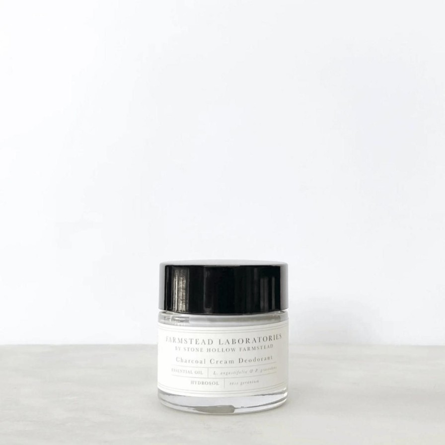 Lifestyle Perch Home | Charcoal Cream Natural Deodorant